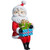 Retro Sitting Santa Figurine