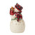 Jim Shore - Heartwood Creek - Highland Glen Snowman With Basket Figurine