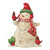 Jim Shore - Heartwood Creek - Snowman With Earmuffs Figurine