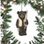 Bear With Fishing Pole  Ornament