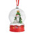 Christmas Cat Dome Ornament - Grey Cat