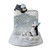 Penguins on Cube Lighted Swirling Shimmer