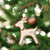 Gingerbread Reindeer Ornament