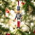 Toy Nutcracker - Blue Hat Ornament