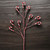 22 Inch Dough Triple Candy Cane Spray