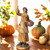 Harvest Pilgrim Woman with Basket
