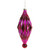 Cody Foster Midcentury Diamond Ornament – Hot Pink & Red Large