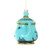 Cody Foster Blue Teapot Ornament