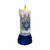 LED Hanukkah Glitter Candle