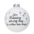 Heart Gifts Friend Million Glass Ornament