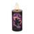 Lighted Halloween Witch Candle with Flame