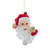 Santa Holding Rainbow Cupcake Ornament