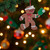 Pickleball Gingerbread Man Ornament