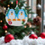 Personalized Penguin Family of 2 Ornament
