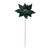 Velvet Green Poinsettia Stem
