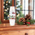 Stony Creek Frosted Happy Snowman Group Glass Lamp