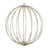 Lumineo Micro LED Metal Frame Light Ball | Warm White 11 Inches