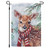 Winter Deer Garden Flag | Double-Sided 12x18 Inch