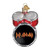 Old World Christmas Def Leppard Drum Ornament | Glass