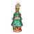 Old World Christmas Meowmas Tree Ornament | Blown Glass 3.25in