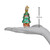 Old World Christmas Meowmas Tree Ornament | Blown Glass 3.25in