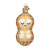 Old World Christmas Little Peanut Ornament | Blown Glass 3.5in