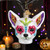 Old World Christmas Dia De Los Muertos Dog Ornament | Blown Glass