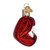 Old World Christmas Vampire Lips Ornament | Blown Glass