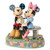 Jim Shore A Blooming Romance | Mickey and Minnie Figurine