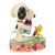 Jim Shore The Perfect Exchange | Snoopy & Woodstock Figurine