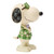 Jim Shore Snoopy In Plaid Mini | St. Patrick's Figurine