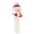 Kat & Annie Snowman PEZ Glass Ornament | 5.63"