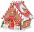  Department 56 North Pole Series Ginger's Cottage Lighted Building, 5.12 in H (