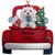 Personalized Maltese In Back Of Truck Ornament