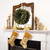 Gold Metal Wreath Holder
