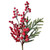 16" Frosted Berry Mini Spruce Spray
