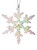 Acrylic Snowflake with Pearl Ornament
