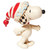 Jim Shore - Peanuts - Snoopy In Stripped Hat Mini
