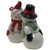 Merry Mistletoe Snowman Couple Salt & Pepper Set