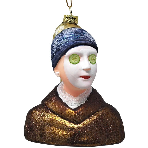 Cody Foster - Relaxed Girl With Pearl Earrings Ornament