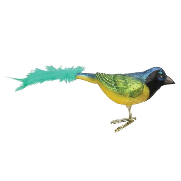 2.75" Green Jay Ornament
