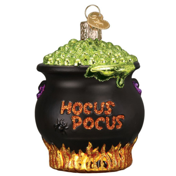 Old World Christmas - Halloween Cauldron Ornament