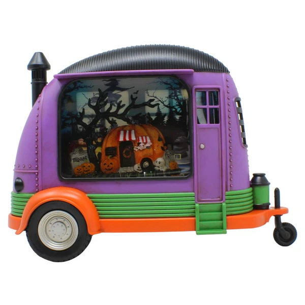Spooky Halloween Trailer Water Shimmer