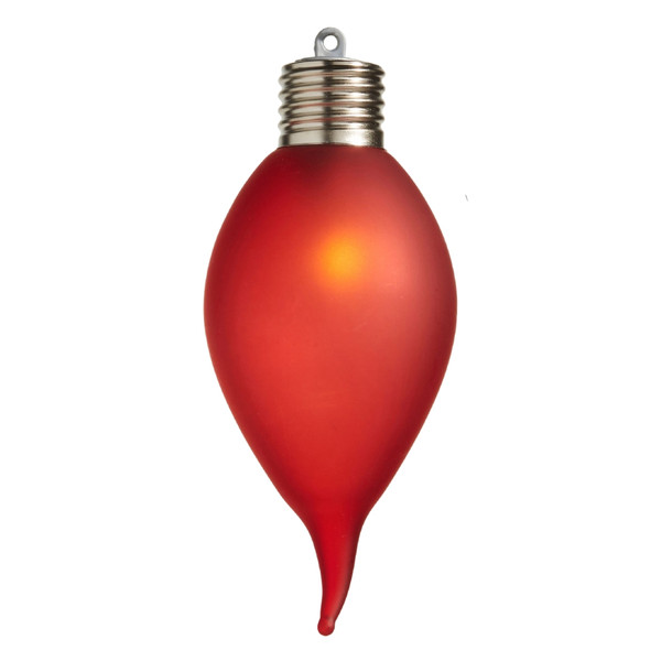 5" Red Lighted Kismet Ornament

