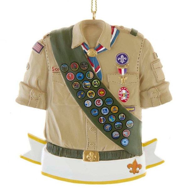 Eagle Scout Ornament For Personalization
