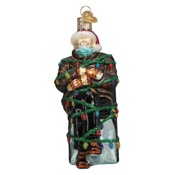 Where's Bernie Meme Ornament