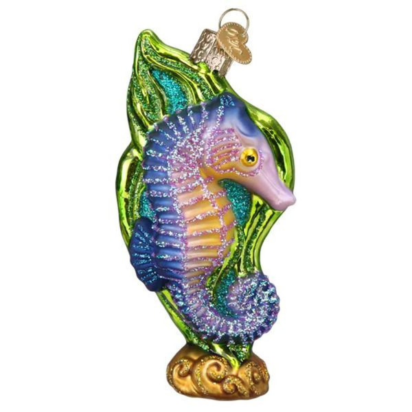 Colorful Seahorse Ornament