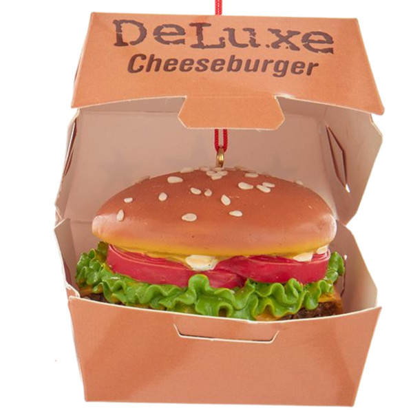 Deluxe Cheeseburger Ornament

