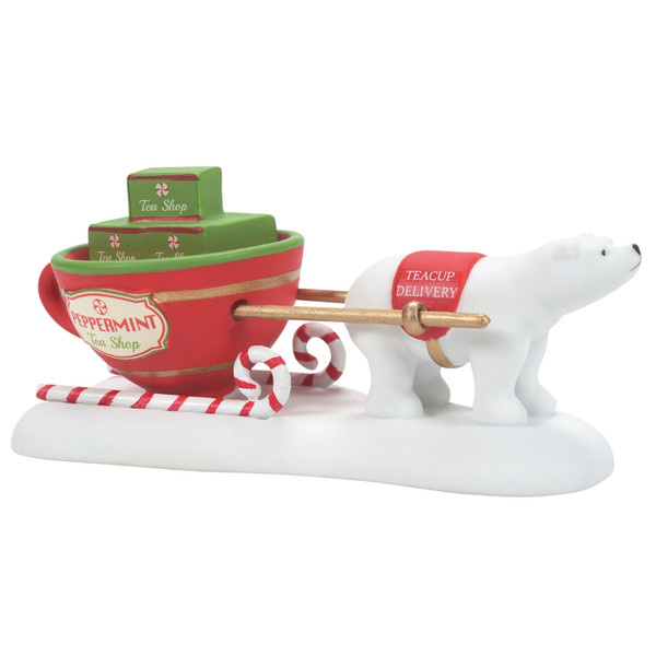 Department 56 - North Pole Village - Teacup Delivery Service