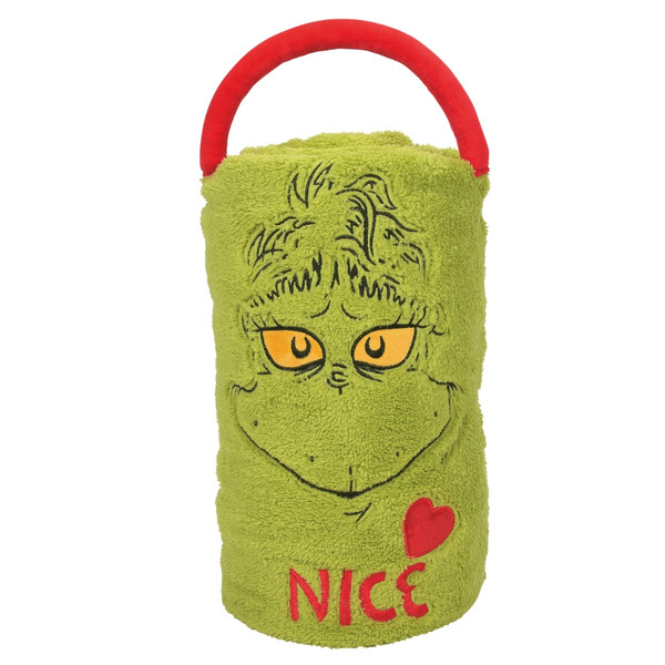 Naughty Nice Grinch SnowThrow